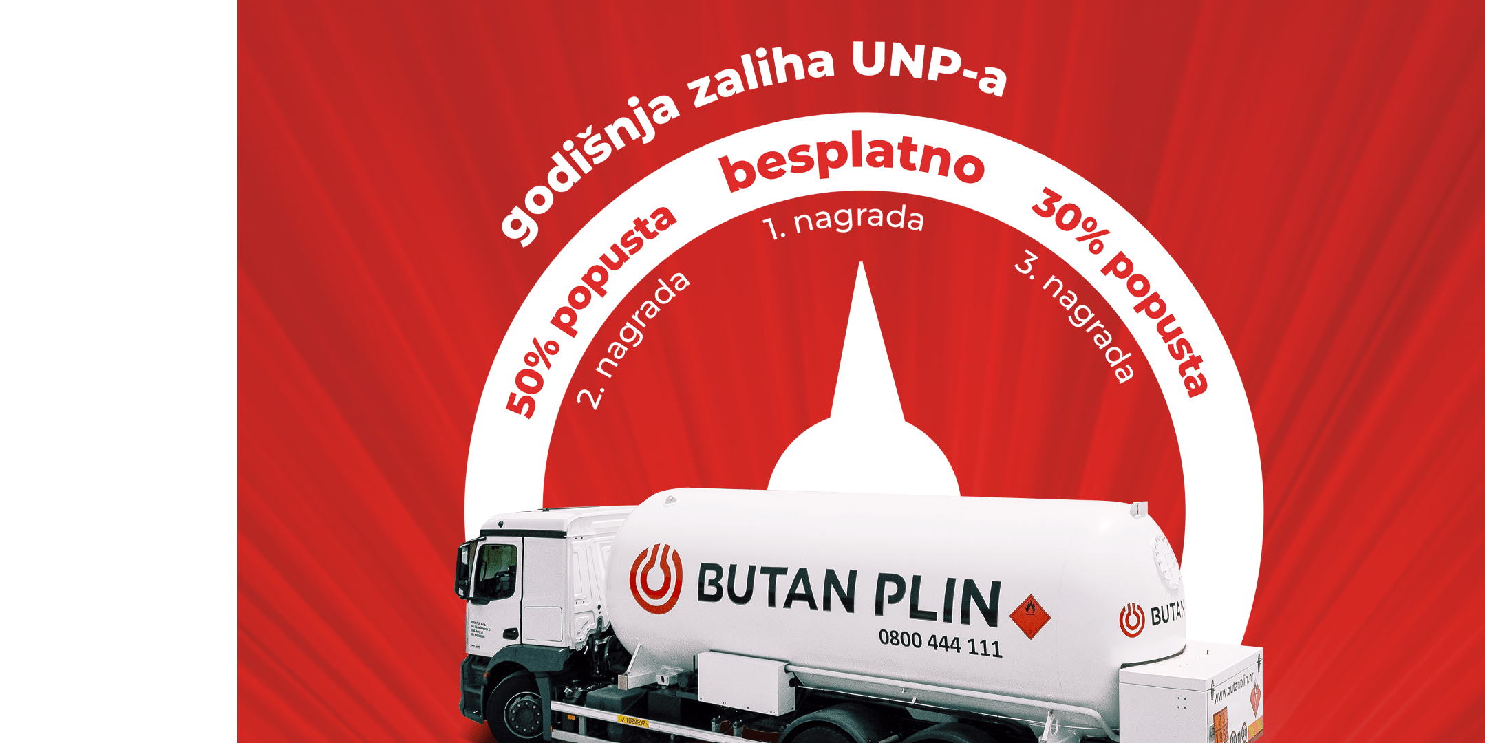 Topla zima uz pun spremnik Butan plina - nagradna igra header image